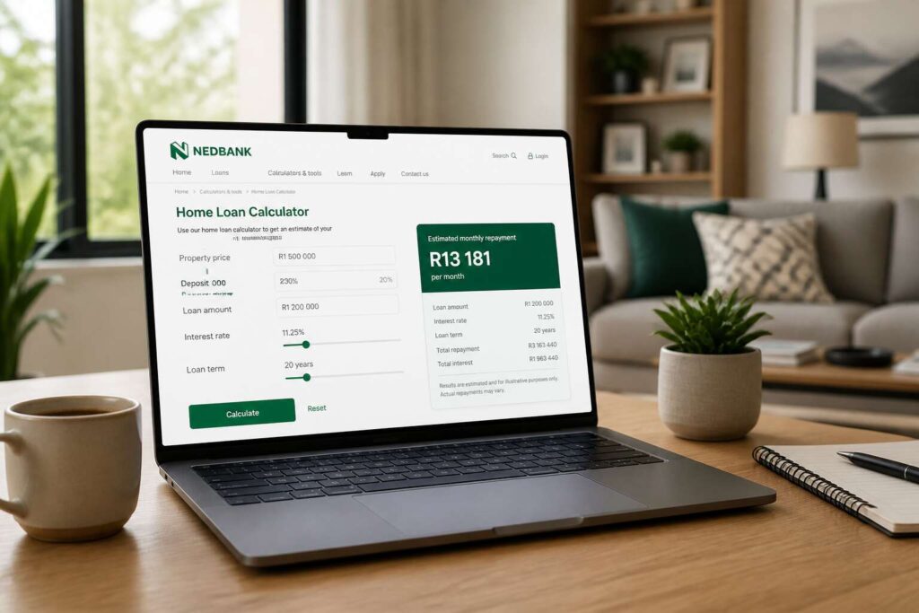 nedbank home loans calculator